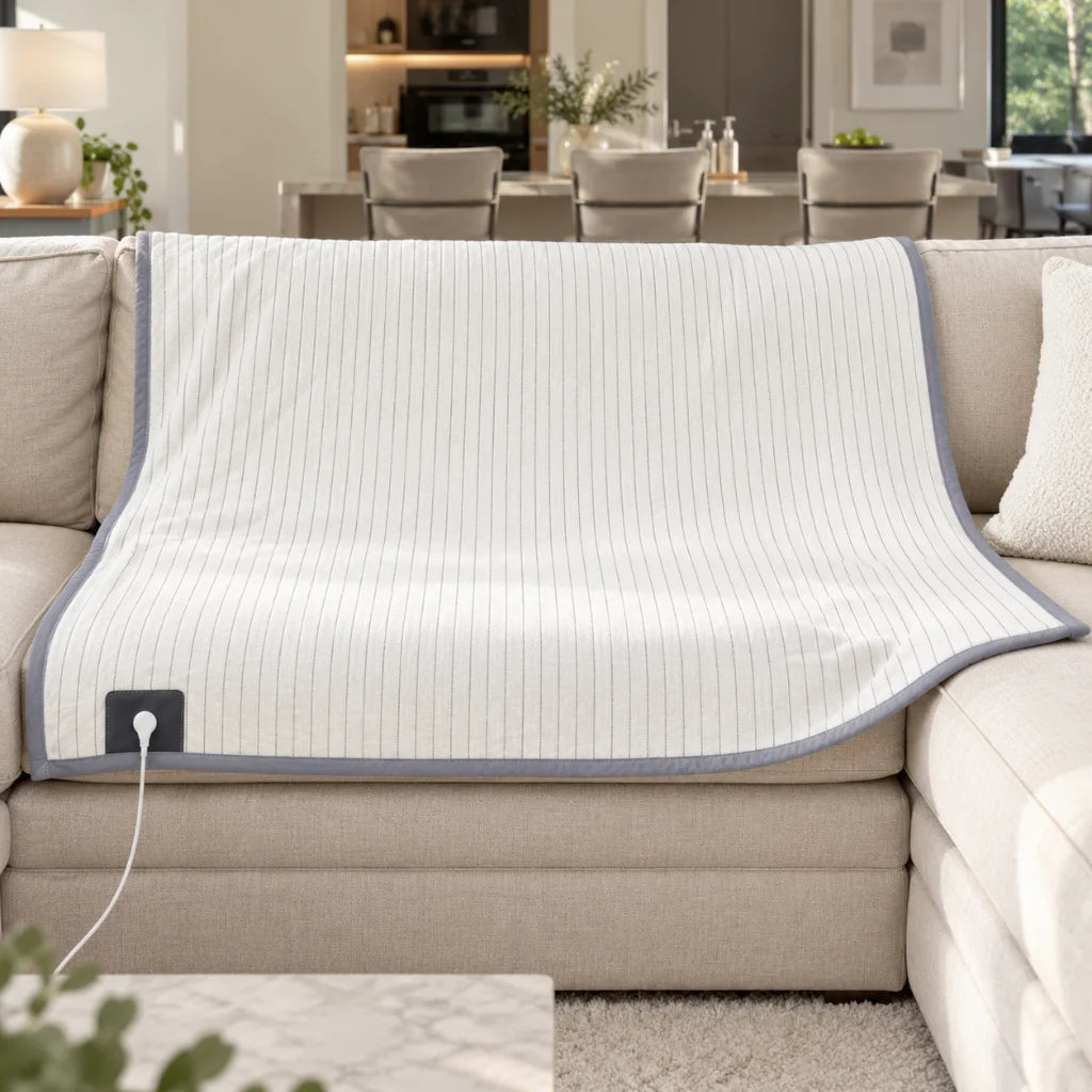 Grounding Blanket – Silver Fibre Fleece