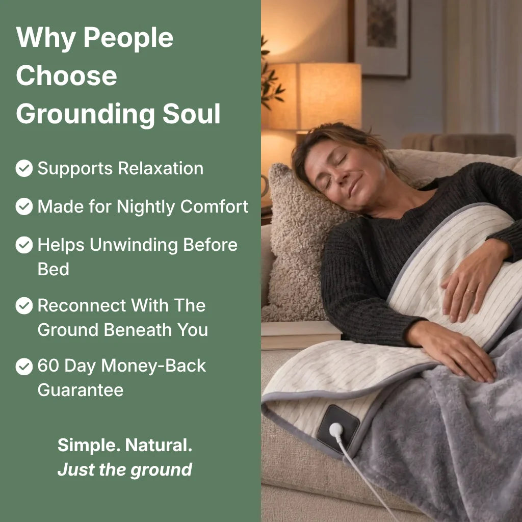 Grounding Blanket – Silver Fibre Fleece