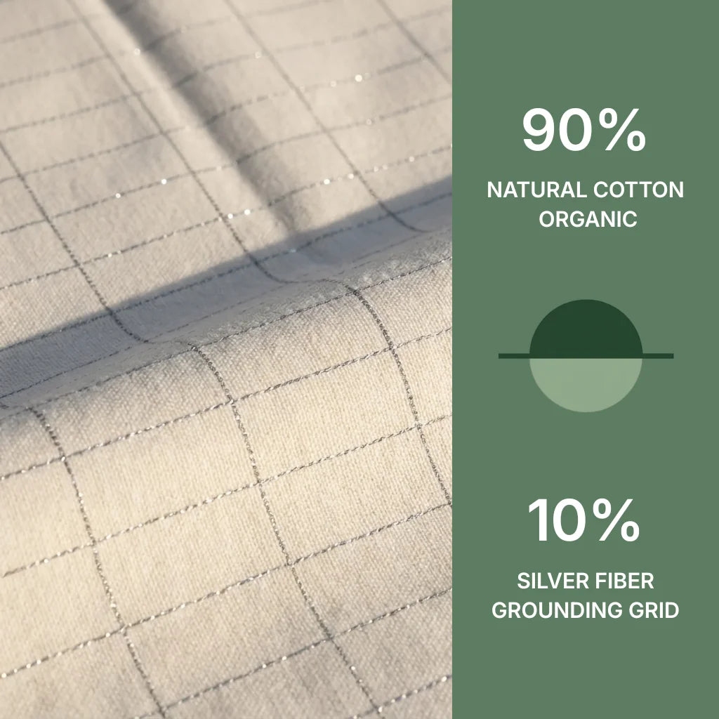 Grounding Sheet - Organic Cotton & Pure Silver