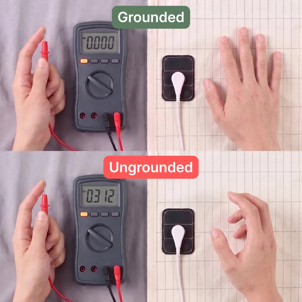 Grounding Sheet - Cotton & Silver