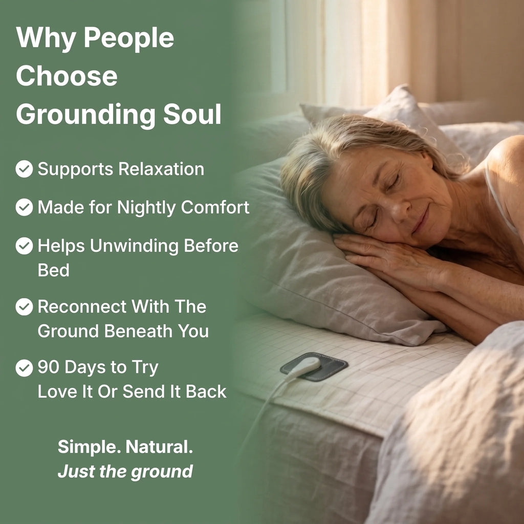 Grounding Sheet - Organic Cotton & Pure Silver